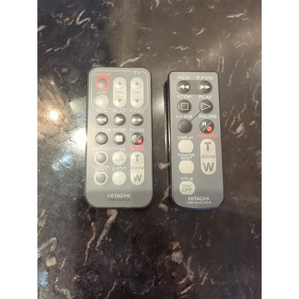Hitachi VM-H38A Video 8 Hi8 Camcorder With Accessories. For Parts.